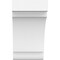 Ekena Millwork 5"W x 10"D x 10"H Standard Aspen Architectural Grade PVC Knee Brace BRCP05X10X10ASP - alternate 3